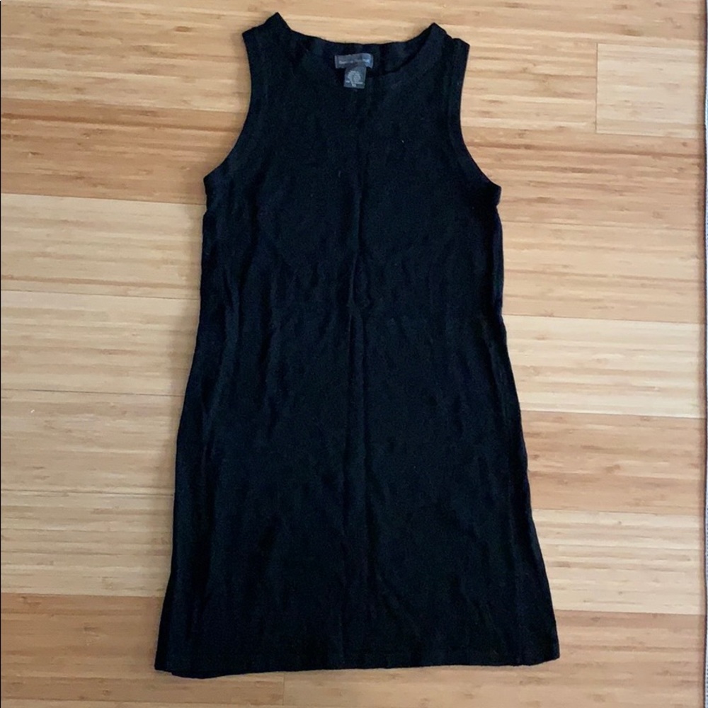Banana republic sleeveless black dress XS